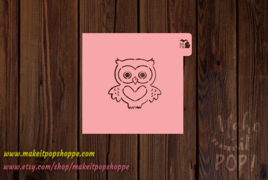 Owl - PYO Stencil