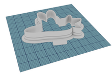 Load image into Gallery viewer, Peekaboo Bunny Cutter STL File
