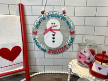 Load image into Gallery viewer, Some people are worth melting for - Door Hanger - DIY Kit
