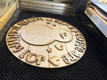 Load image into Gallery viewer, Some people are worth melting for - Door Hanger - DIY Kit
