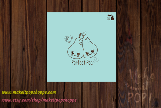 Perfect Pear - PYO Stencil