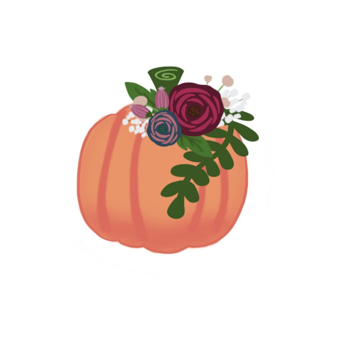 Floral Pumpkin Cutter