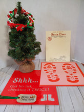 Load image into Gallery viewer, Santa&#39;s Boot Print Stencil Kit
