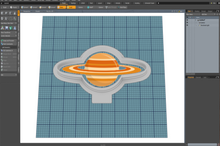Load image into Gallery viewer, Saturn_Planet_Galaxy Cutter STL File
