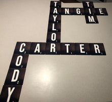 Load image into Gallery viewer, Scrabble Tile Sublimation Blanks
