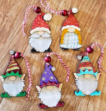 Load image into Gallery viewer, Christmas Gnomes Ornaments  - DIY Kit
