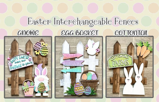 Seasonal Fence Décor - Interchangeable - DIY Kit