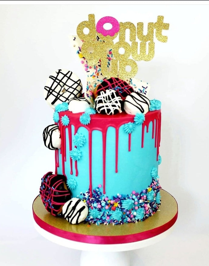 Donut Grow Up Cake Topper || Donut ||Sweets || Baby || Kid Birthday