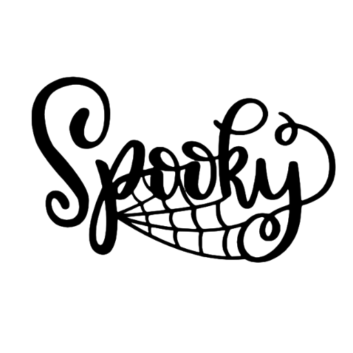 Spooky - Acrylic Stamp