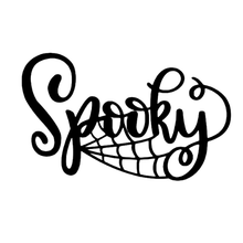 Load image into Gallery viewer, Spooky - Acrylic Stamp
