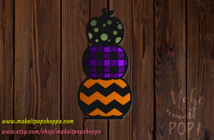 Stacked Pumpkins - DIY Kit