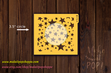 Load image into Gallery viewer, Stars Pattern (random) Stencil
