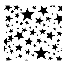 Load image into Gallery viewer, Stars Pattern (random) Stencil
