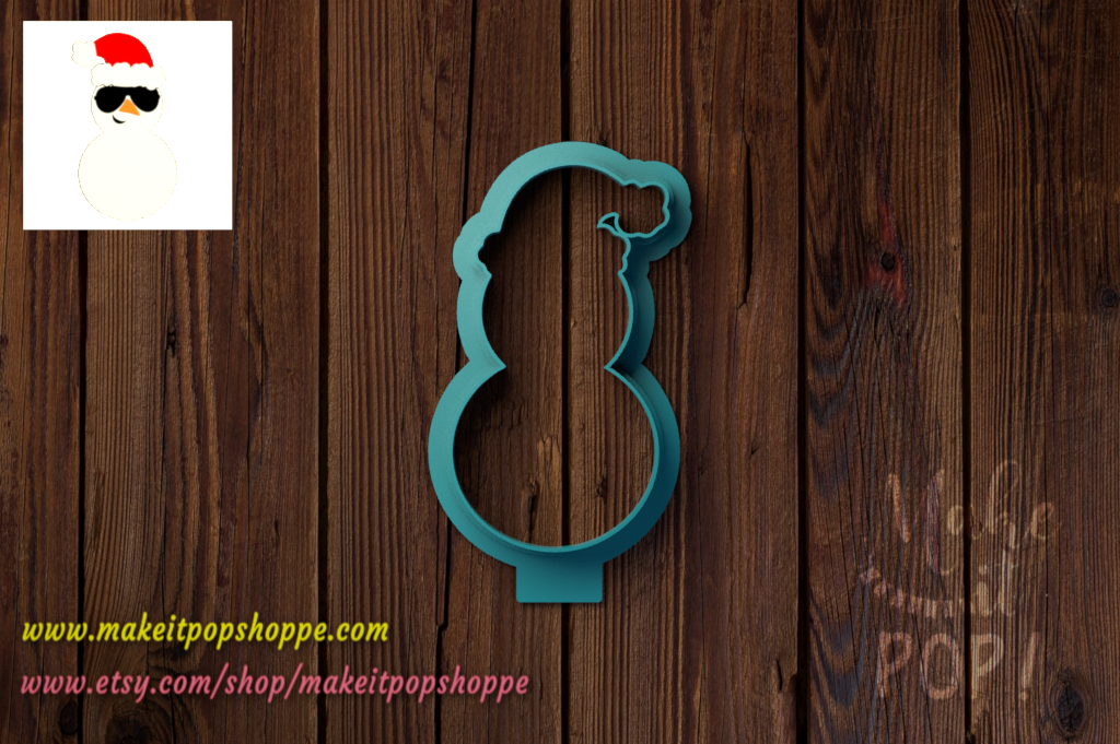 Sunshine Snowman (2pc) Cutter