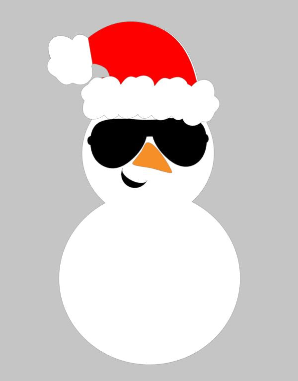Sunshine Snowman (2pc) Cutter
