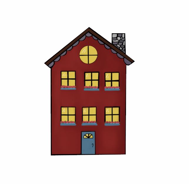 Two Story House Cutter STL File