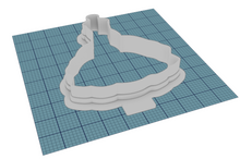 Load image into Gallery viewer, Wedding Dress Model - Fancy Cutter STL File
