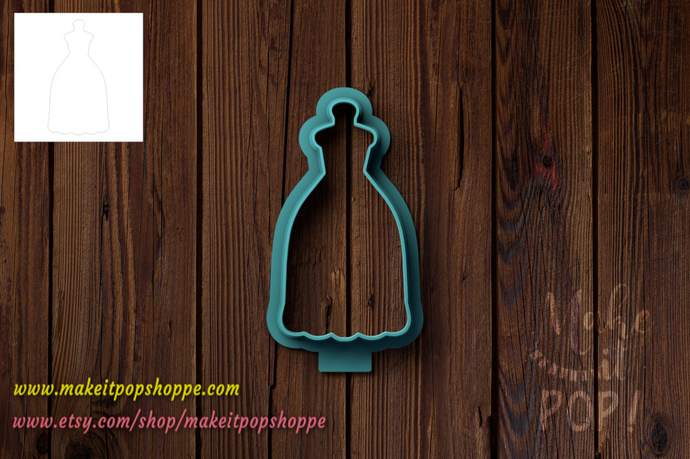 Wedding Dress Model - Princess - Cutter