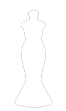 Load image into Gallery viewer, Wedding Dress Model - Sleek - Cutter
