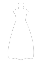 Load image into Gallery viewer, Wedding Dress Model - traditional - Cutter
