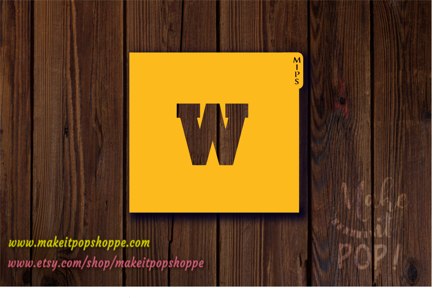 Western Michigan University Stencil