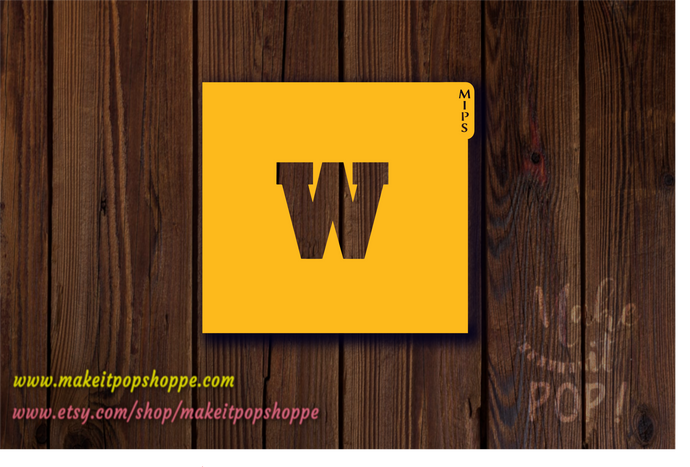 Western Michigan University Stencil