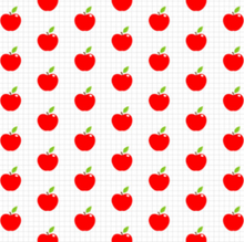 Load image into Gallery viewer, Apple Pattern Background Stencil
