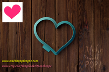Load image into Gallery viewer, Asymetrical Heart Cutter
