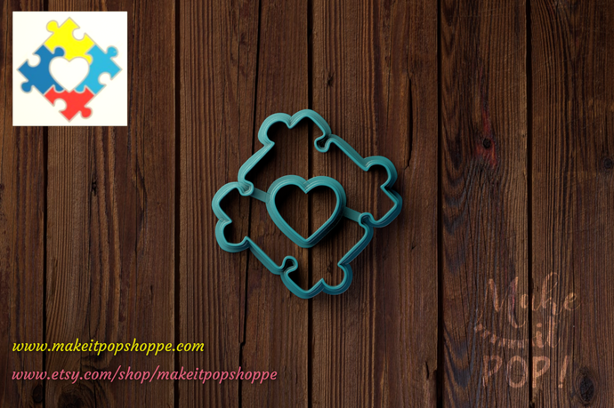 Autism Heart Center Cutter