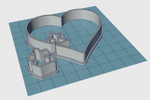 Load image into Gallery viewer, Autism Speaks Heart with Piece Cutter STL File
