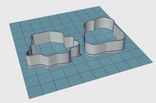 Load image into Gallery viewer, Butter Half (2pc) Cutter Set STL Files

