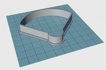 Load image into Gallery viewer, Baseball Diamond Cutter STL File
