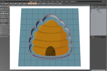 Load image into Gallery viewer, Bee Hive Cutter STL File
