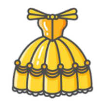 Load image into Gallery viewer, Belle Dress Cutter STL File
