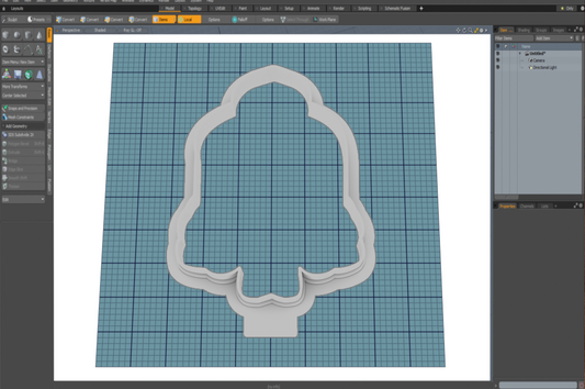 Bird Cage Cutter STL File