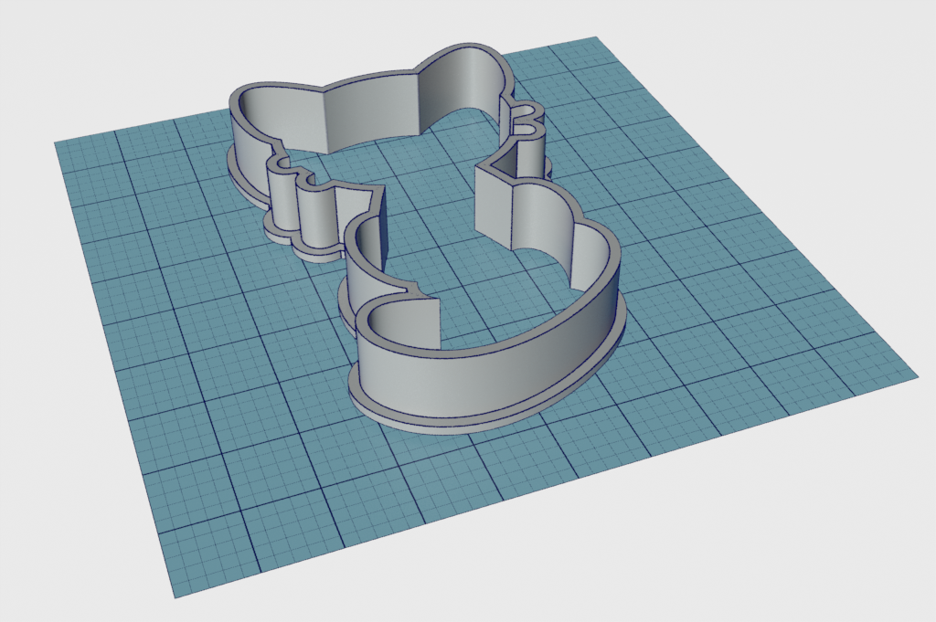 Black Cat Cutter STL File