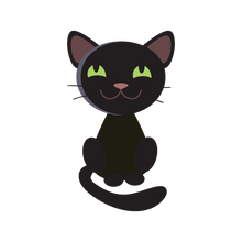 Load image into Gallery viewer, Black Cat Cutter STL File
