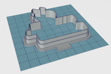 Load image into Gallery viewer, Book Stack with Apple Cutter STL File
