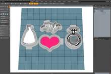 Load image into Gallery viewer, Bridal Shower STL Cutter Bundle
