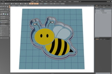 Load image into Gallery viewer, Bumble Bee Cutter STL File
