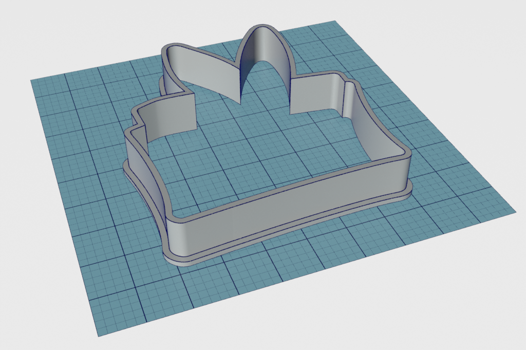 Bunny Boom Box Cutter STL File