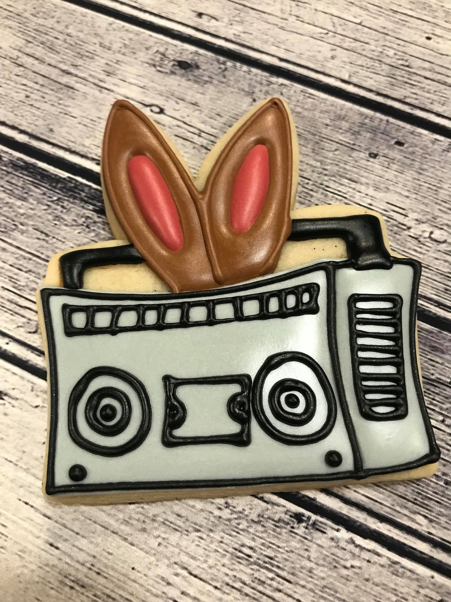 Bunny Boom Box Cutter STL File