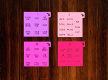 Load image into Gallery viewer, Candy Heart Stencils
