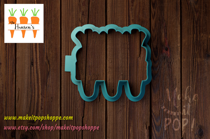 Carrot Monogram Cutter