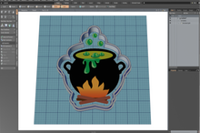 Load image into Gallery viewer, Cauldron Cutter STL File
