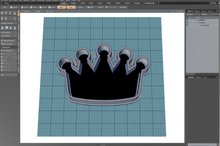 Load image into Gallery viewer, Crown Cutter STL File
