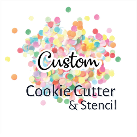 Custom Cutter & Stencil Combo