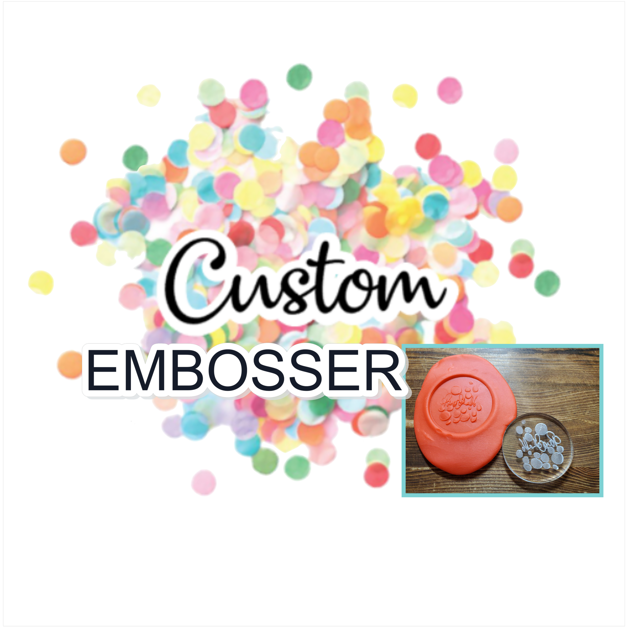 Custom Acrylic Embosser – Make It Pop Shoppe