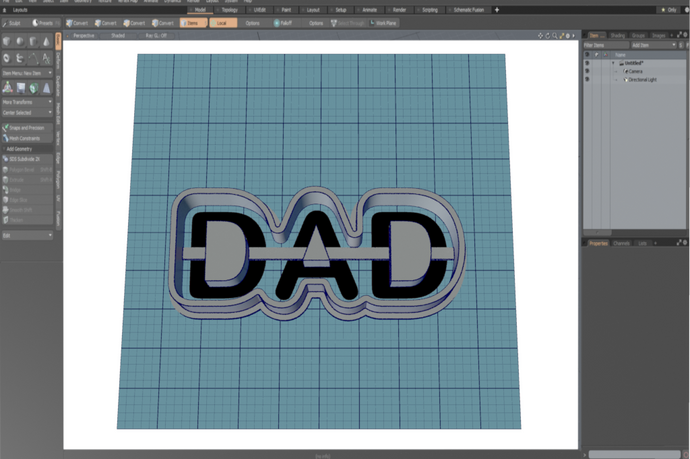 Dad Cutter STL File