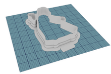 Load image into Gallery viewer, Dancing Girl Cutter STL File
